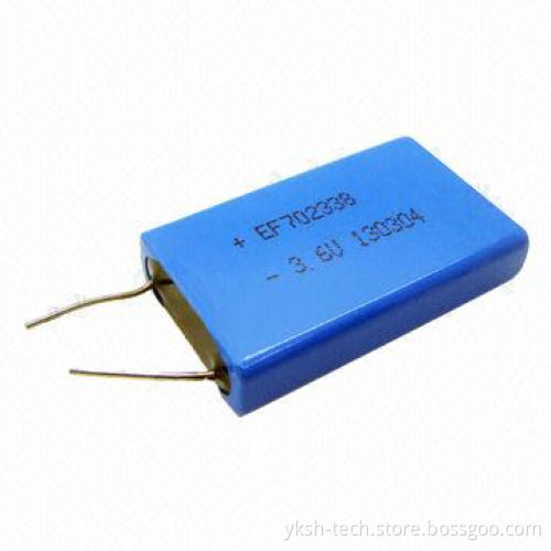 ER Prismatic Lithium Battery for Memory Back-up, -40 to +85°C Operating Temperature Range
